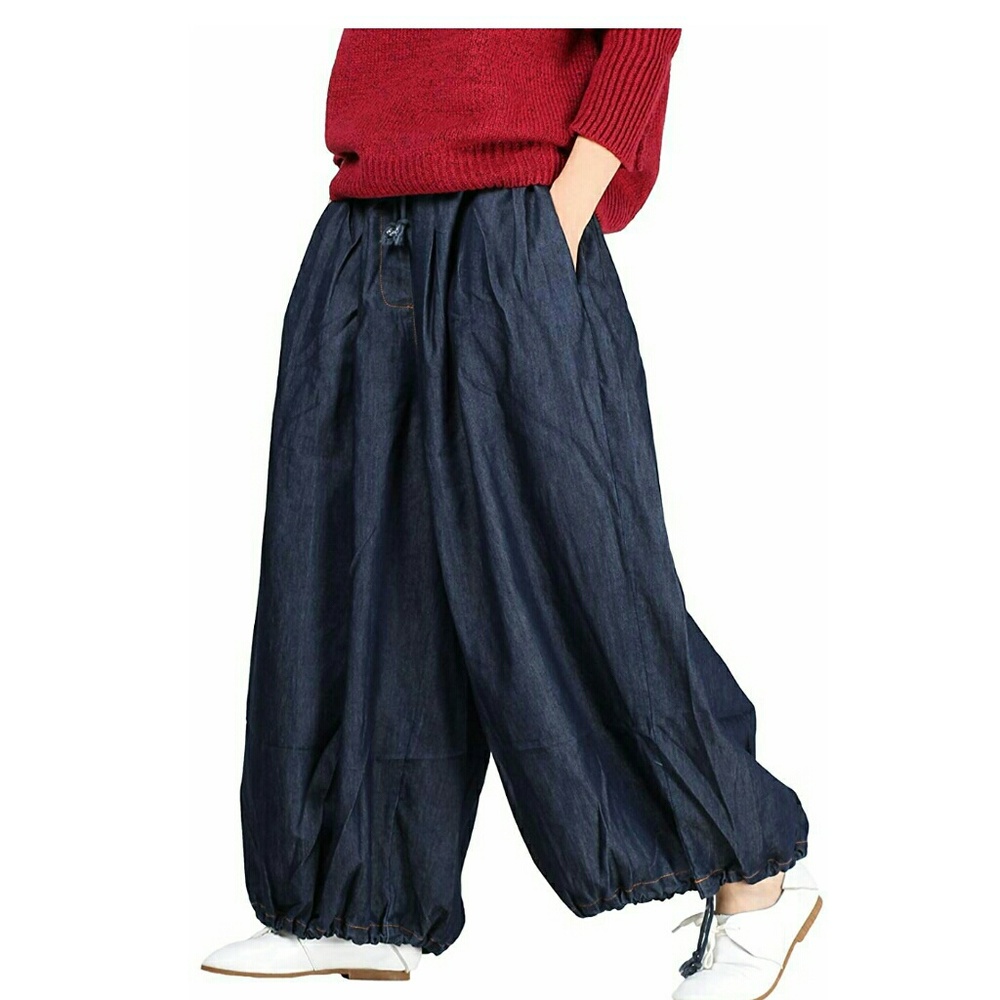 Mordenmiss Alladin Drawstring Jeans Sz XL